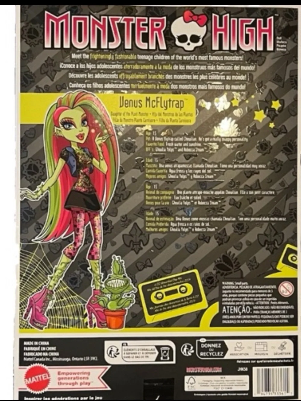 monster high venus mcflytrap